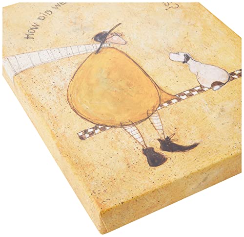 Sam Toft - WDC92772 - 'How Did We Get So Old, Doris?' Print on Canvas - 30x40cm, Silver