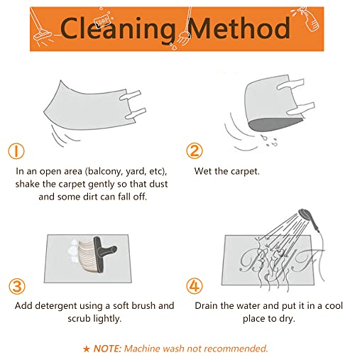 Gsogcax Super Soft Fluffy Area Rug Bedroom Living Room Shaggy Anti-Skid Comfortable Large Rugs Indoor Modern Home Decor Floor Carpet - Dark Grey 120x160 (Tie-dye)