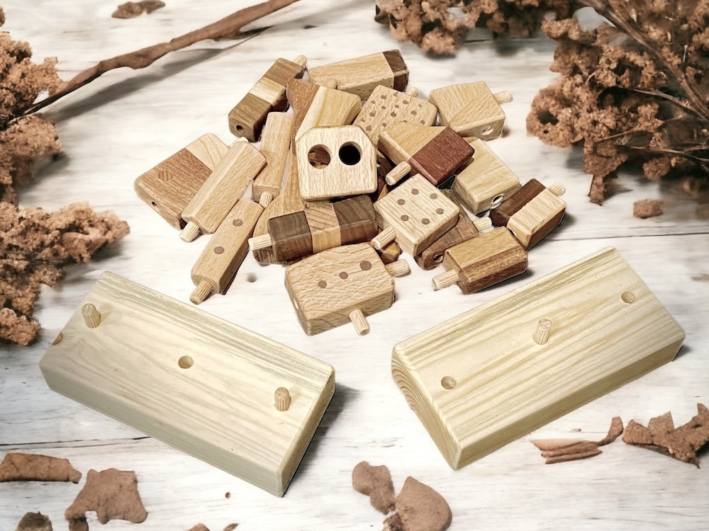 Handmade Wooden Blocks for Endless Play