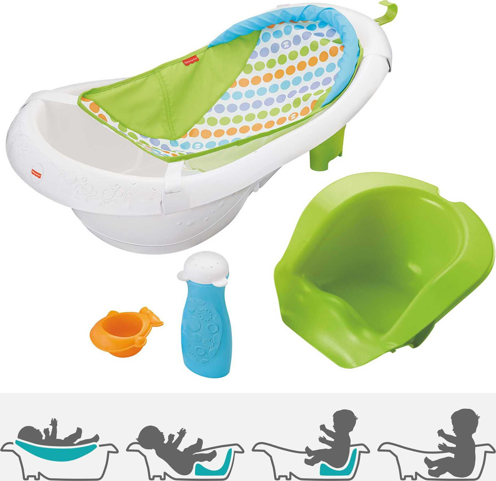 Fisher Price 4-in-1 Baby Bath Tub