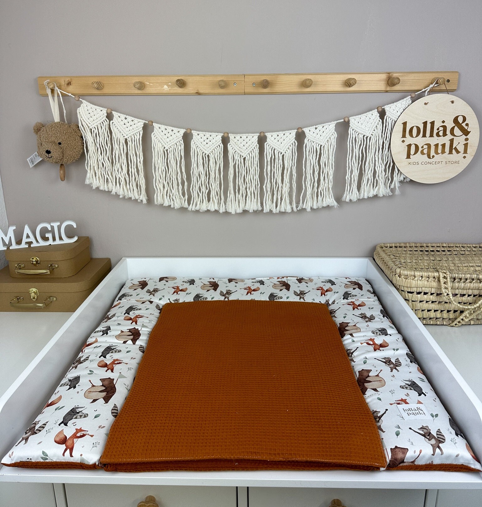 CHANGING PAD CHANGING PAD Woodland Musicians