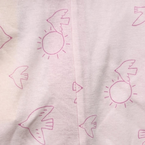 Pink Floral Baby Footless Pajamas - 2 Pack