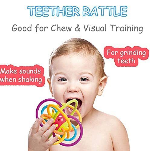 Sensory Baby Rattle and Teether Balls, USA