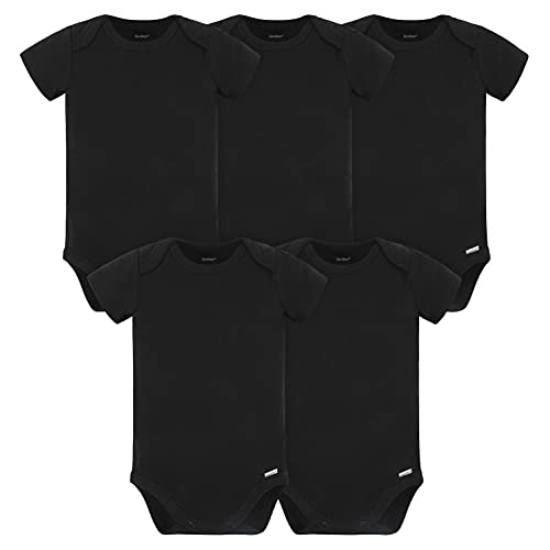 Gerber Black Onesies 5-Pack, 0-3 Months