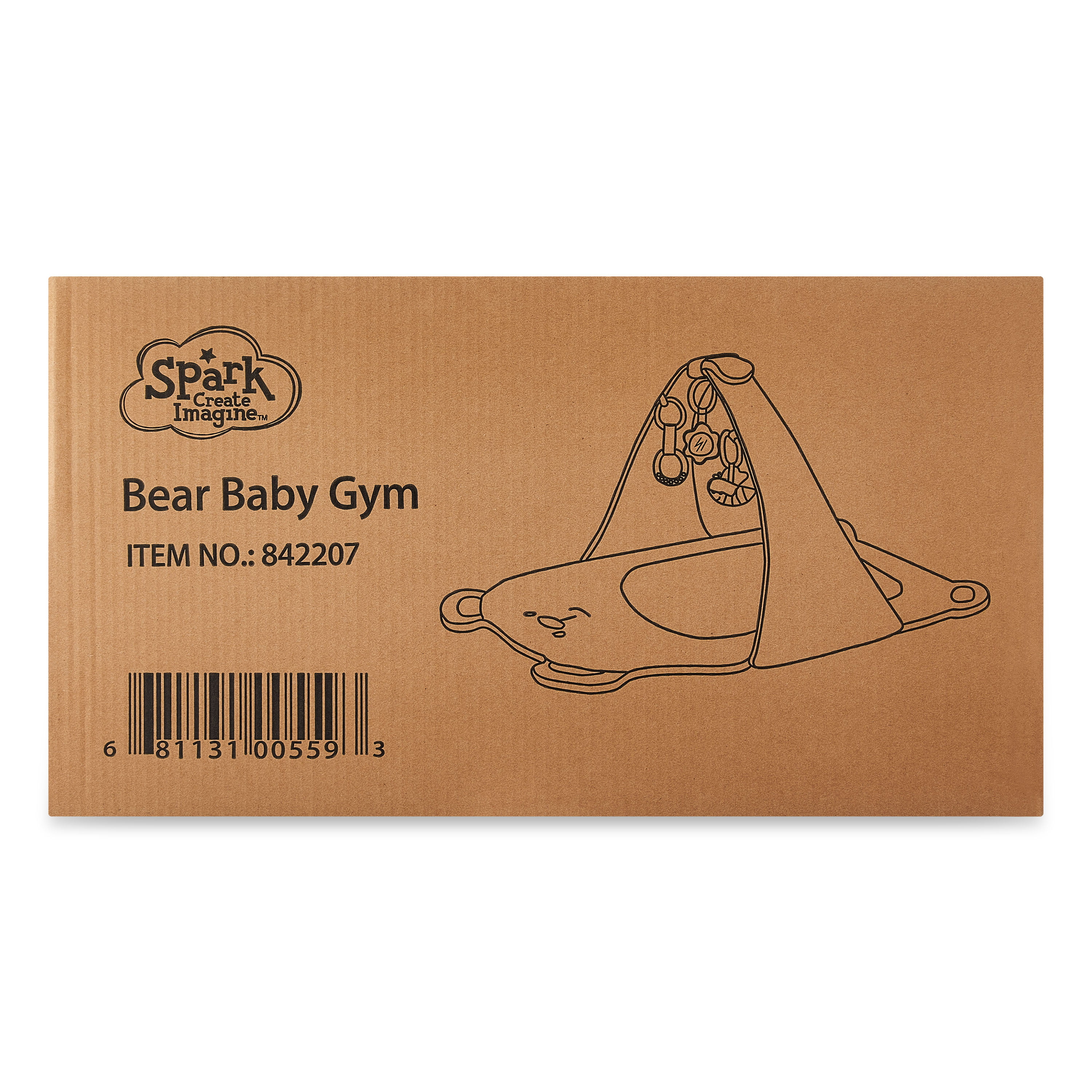 Bear Activity Play Mat Gym for Babies