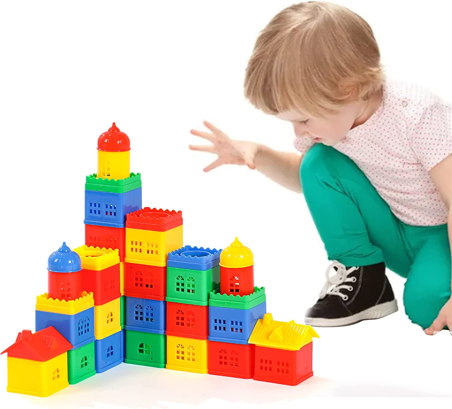 Fun Stackable Blocks for Toddler Play
