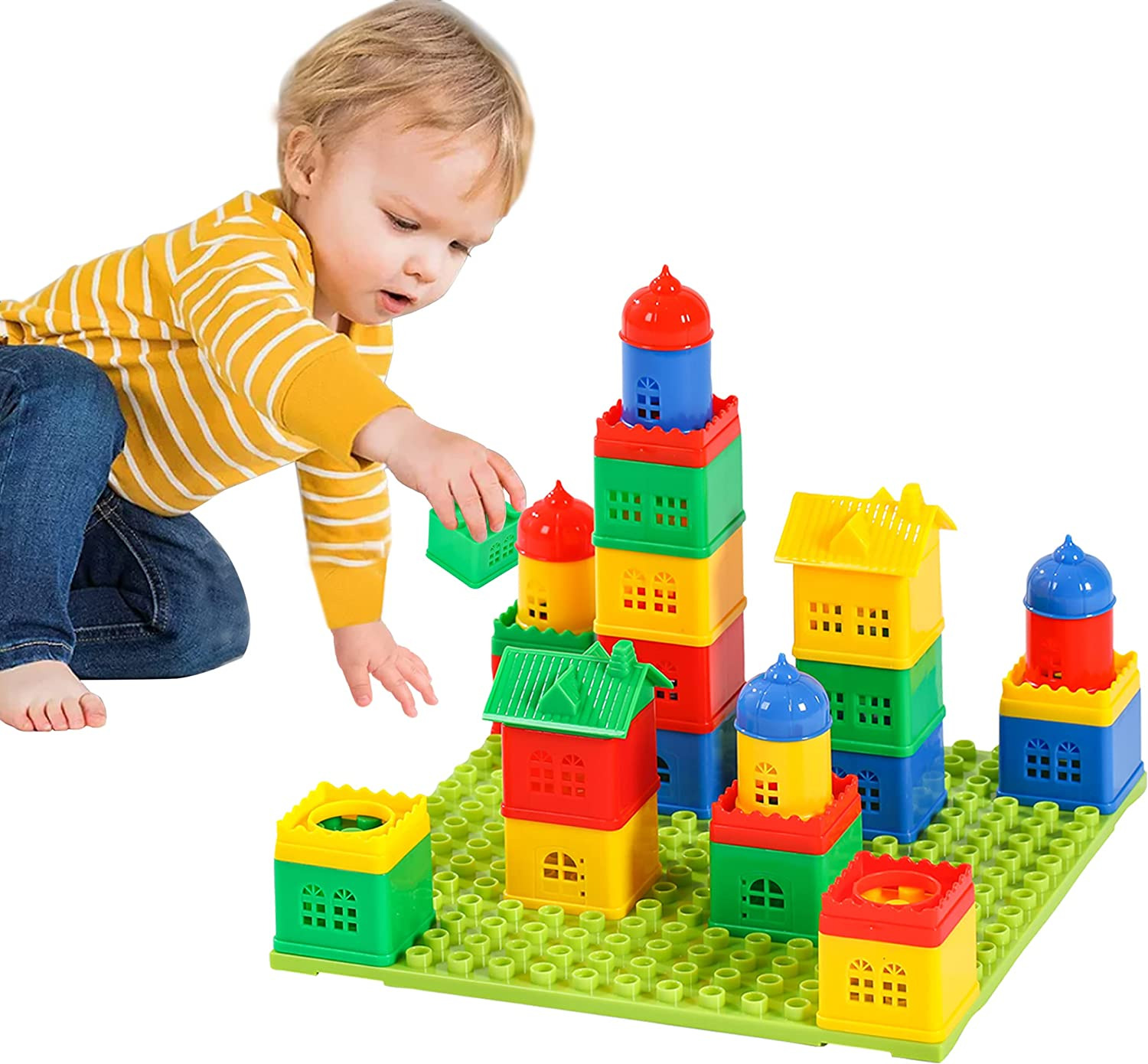 Fun Stackable Blocks for Toddler Play