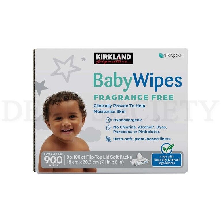 Kirkland Signature 900 Baby Wipes