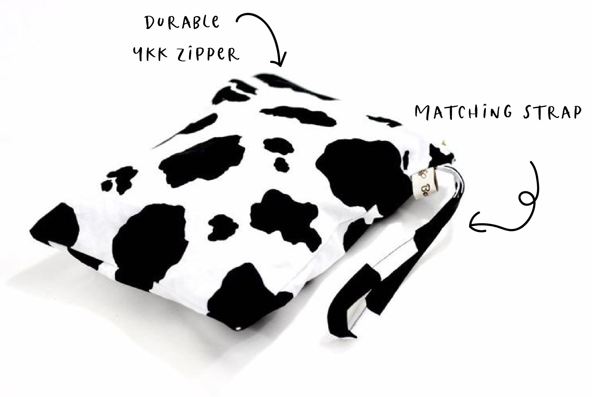Cow Print Wet Bag