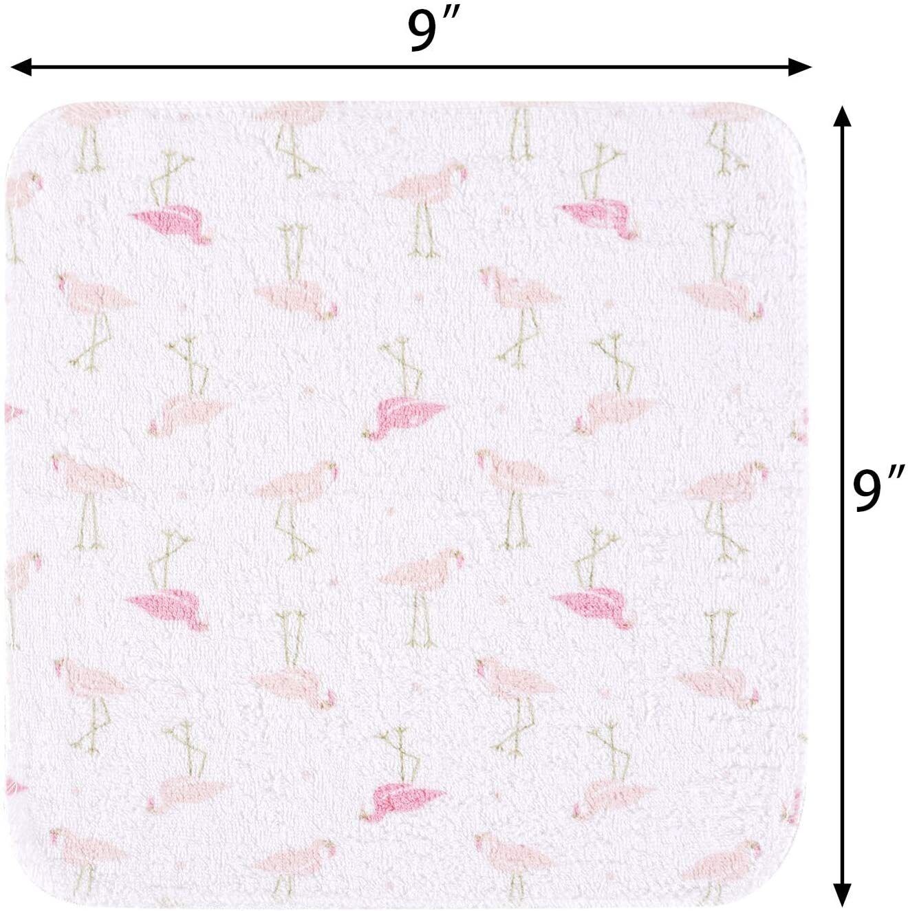 Soft 24-Pack Baby Girl Washcloths