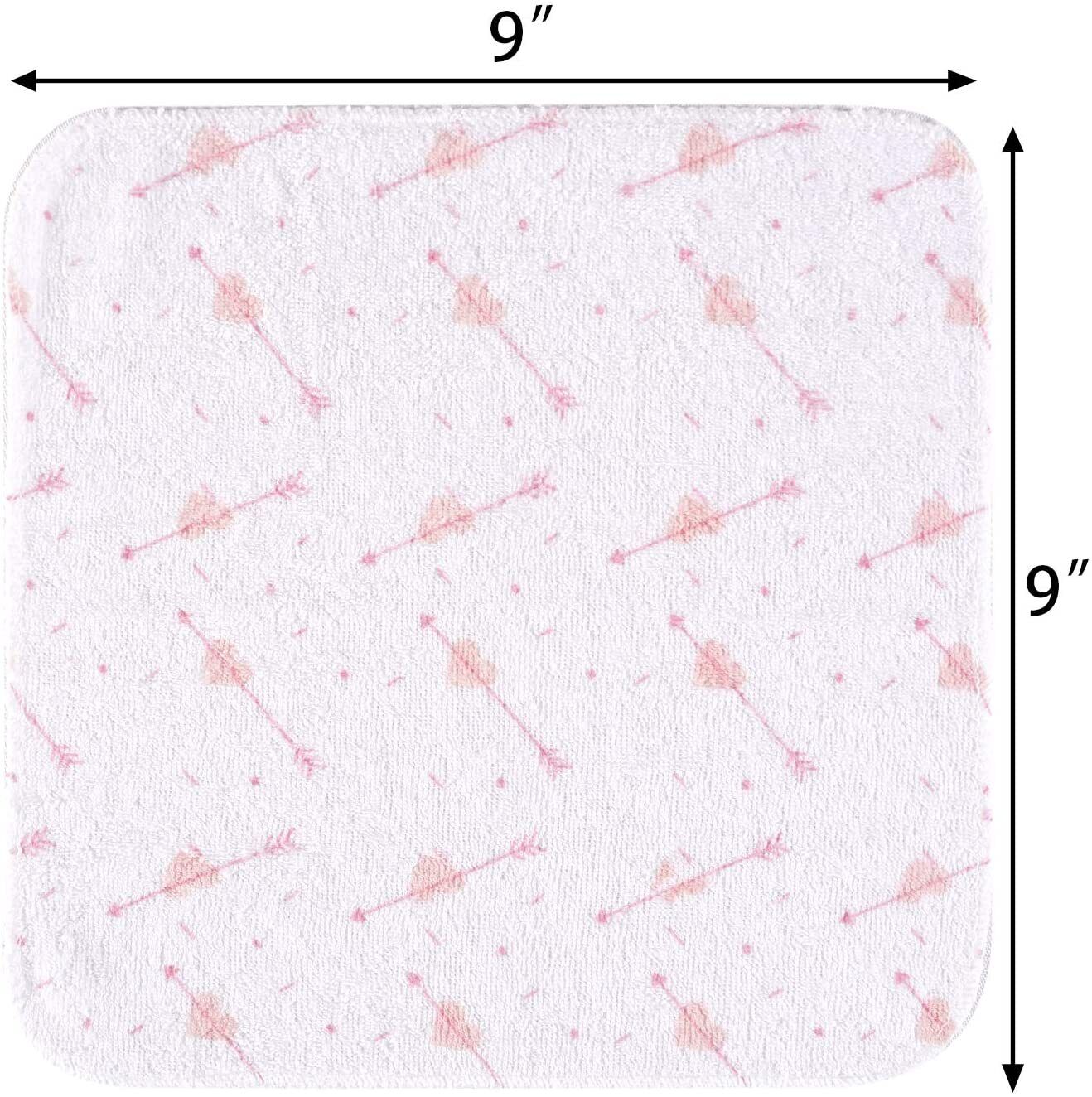 Soft 24-Pack Baby Girl Washcloths