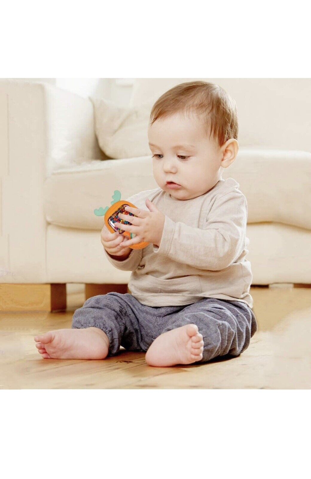 10-Piece Baby Rattles & Teethers Set