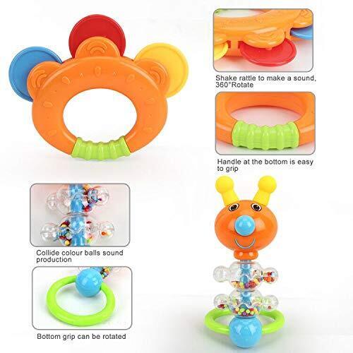 9 Piece Newborn Toy Set for Babies