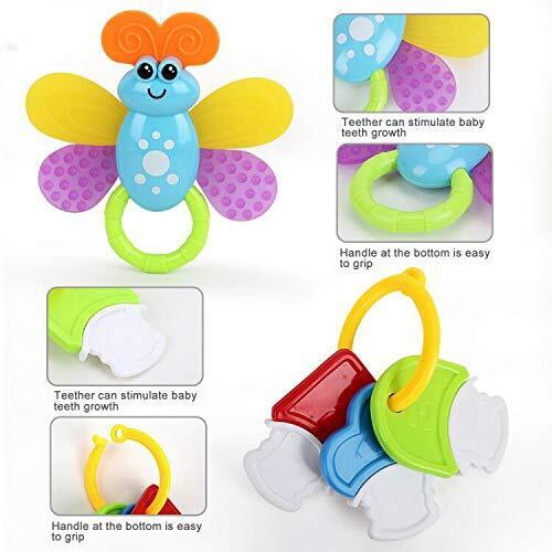 9 Piece Newborn Toy Set for Babies