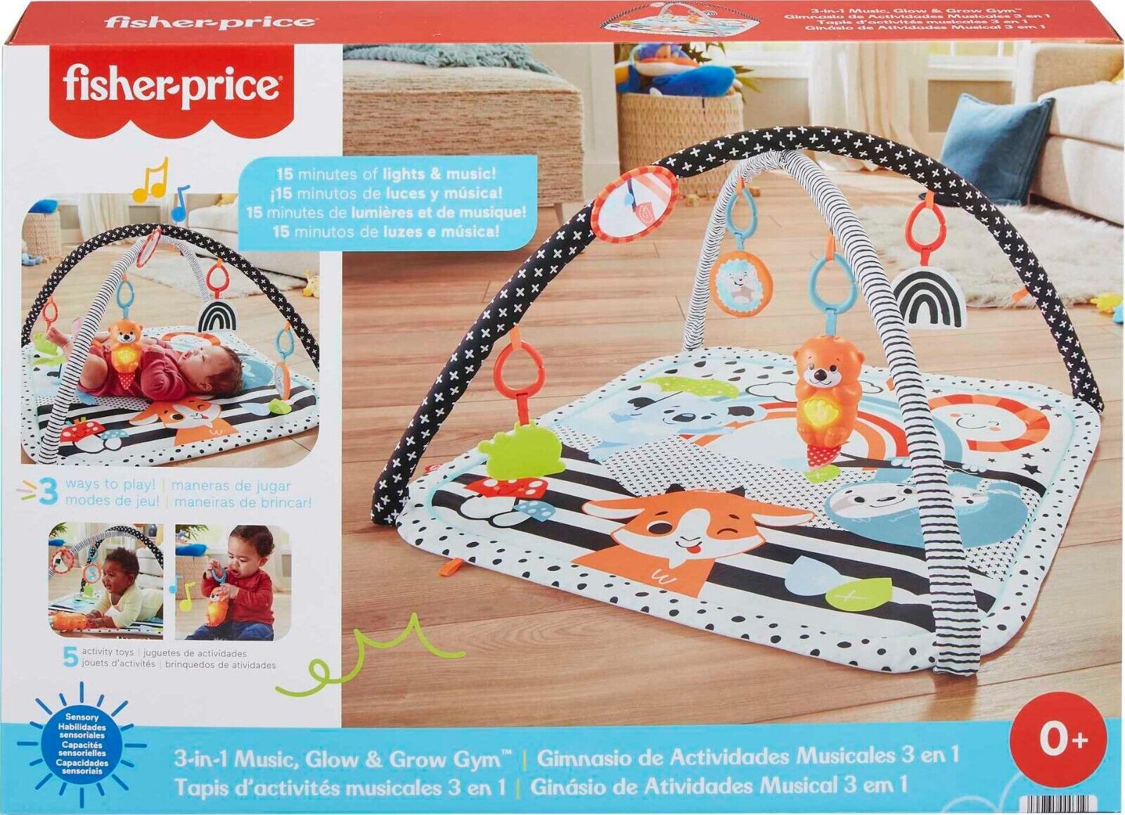 Fisher Price Deluxe Activity Gym Baby Play Mat
