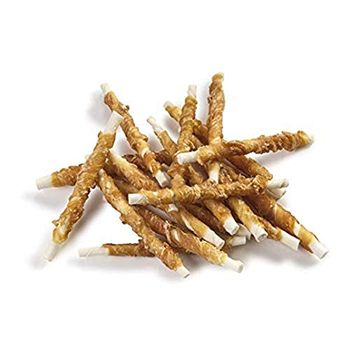 Chicken Wrapped Rawhide Twists Dog Treats, Small, 16oz