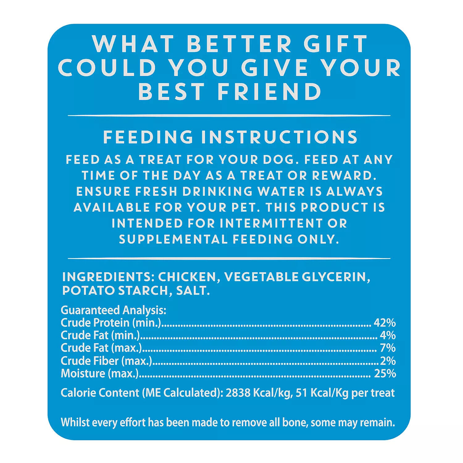 Large Chicken Jerky Dog Treats - Hot Price!