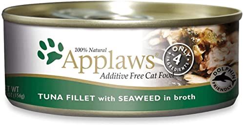 Applaws Tuna with Seaweed Cat Tins - 24 Pack