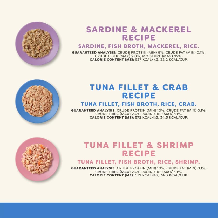 Applaws Natural Wet Cat Food, Fish Variety Pots