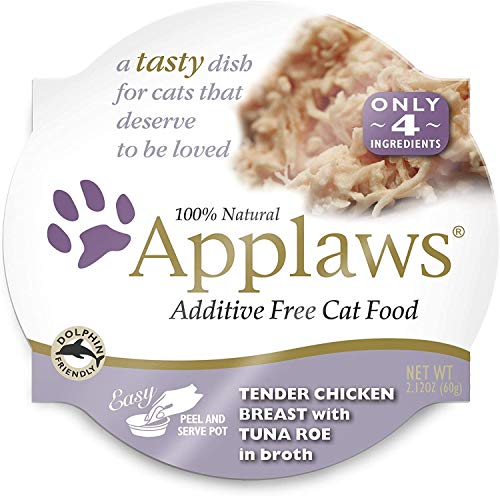 Applaws Cat Food Broth Variety Pack, 12 Pots