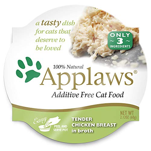 Applaws Cat Food Broth Variety Pack, 12 Pots