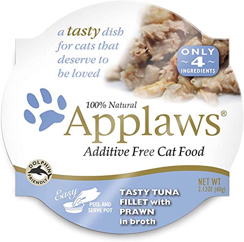 Applaws Cat Food Broth Variety Pack, 12 Pots