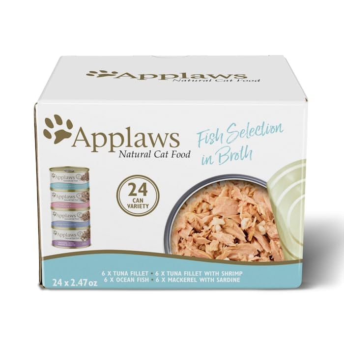 Applaws Fish Variety Wet Cat Food 24-Pack