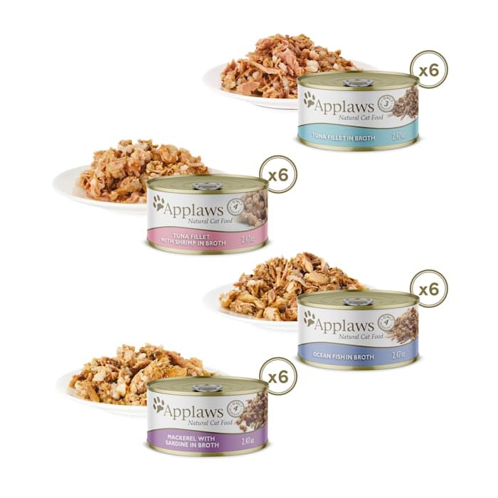 Applaws Fish Variety Wet Cat Food 24-Pack