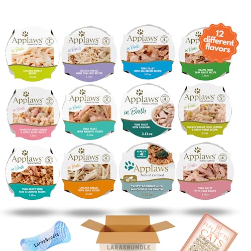 Applaws Wet Cat Food Variety Pack with Toys