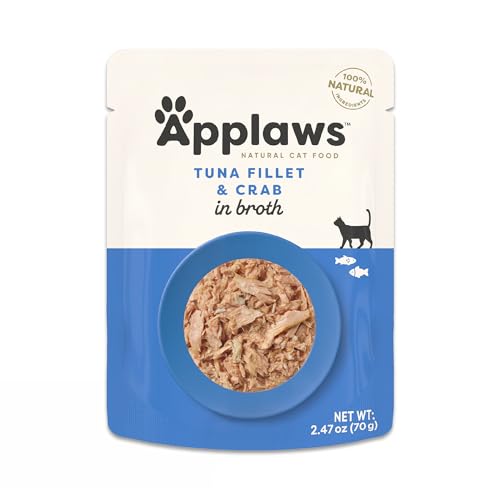 Applaws Tuna & Crab Wet Cat Food Pouches