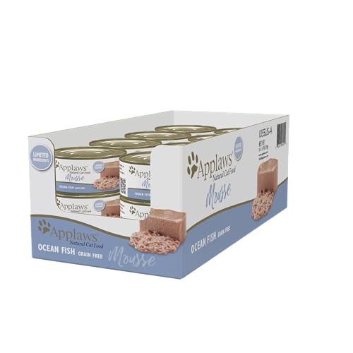 Applaws Ocean Fish Mousse Cat Food, 24 Cans