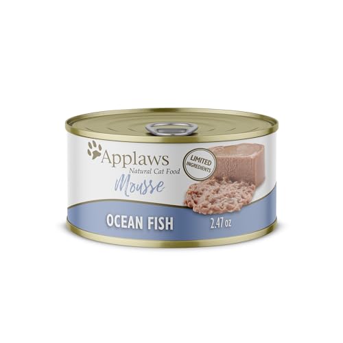 Applaws Ocean Fish Mousse Cat Food, 24 Cans