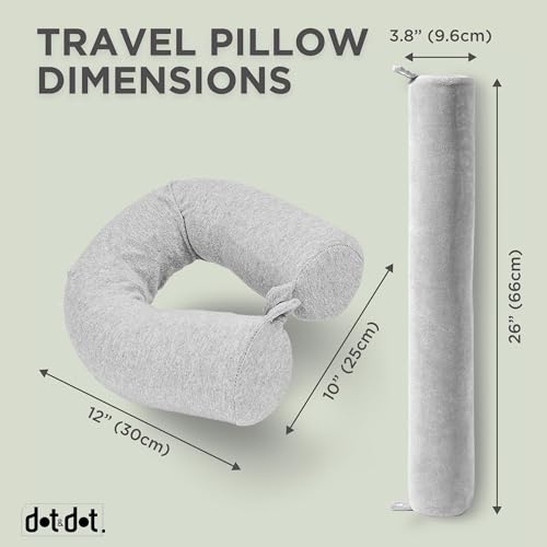 Memory Foam Travel Pillow for Total Comfort
