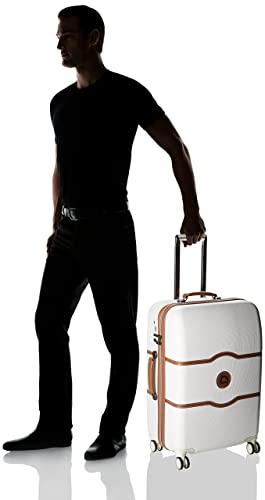 DELSEY Paris Chatelet Hardside Spinner Luggage Champagne White