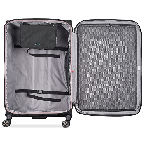 DELSY Paris Helium DLX Spinner Expandable Luggage, Checked-Large