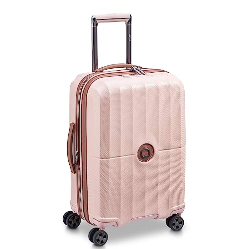 Pink St. Tropez Carry-on Luggage with Spinner Wheels