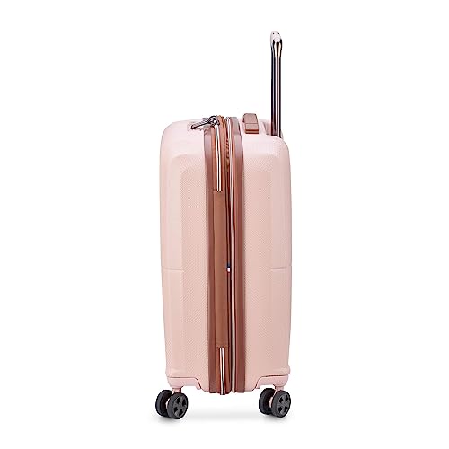 Pink St. Tropez Carry-on Luggage with Spinner Wheels