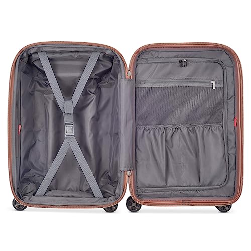 Pink St. Tropez Carry-on Luggage with Spinner Wheels