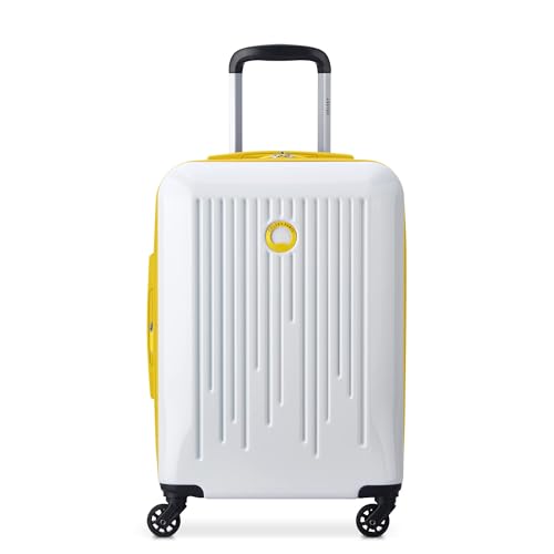 DELSEY Paris Christine White & Yellow Carry-On Spinner