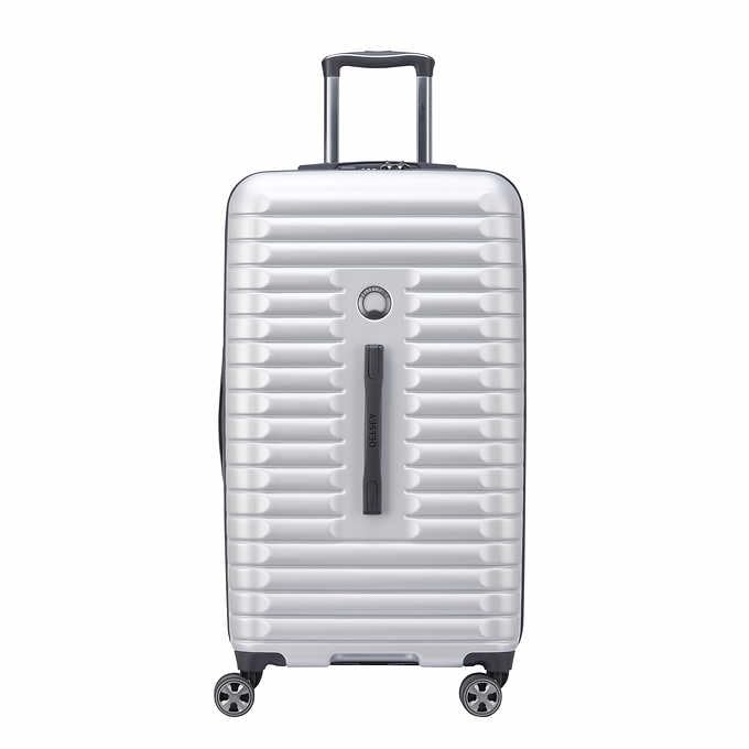 Delsey 2-piece Silver Hardside Trunk Set