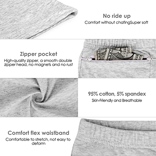 ANLINKSHINE Women's Travel Boxers with Secret Pockets