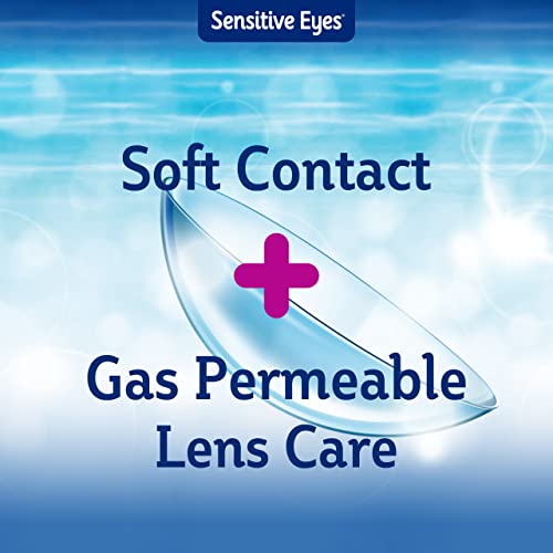 Bausch & Lomb Sensitive Eyes Contact Lens Solution, 12 Fl Oz (Pack of 2)