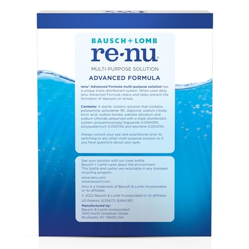 Renu Advanced Formula Lens Cleaner for Soft Lenses