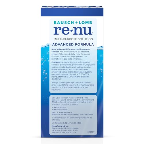 Renu Multipurpose Disinfectant & Cleaner for Contact Lenses