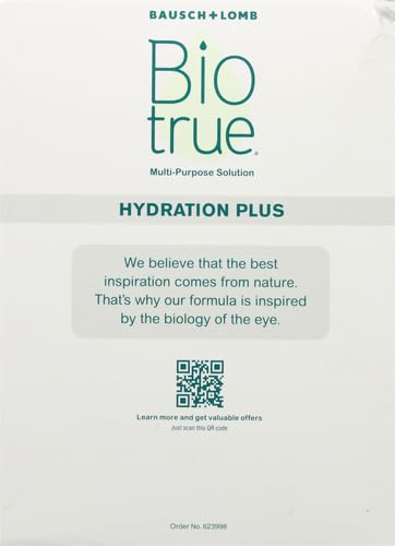 Biotrue Hydration Plus Contact Lens Solution, 10 FL OZ