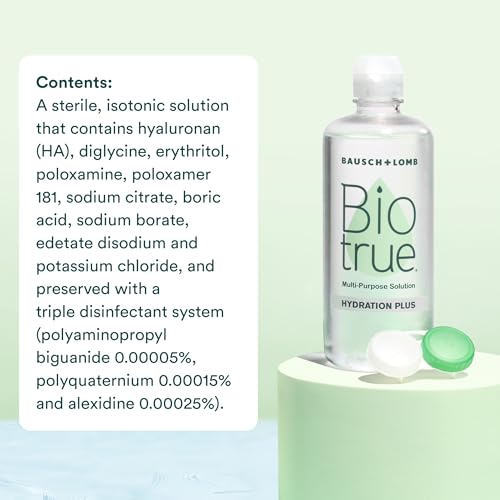 Biotrue Hydration Plus Contact Lens Solution, 10 FL OZ