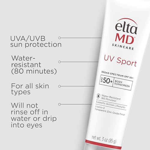 EltaMD UV Sport SPF 50 Body Sunscreen 3oz