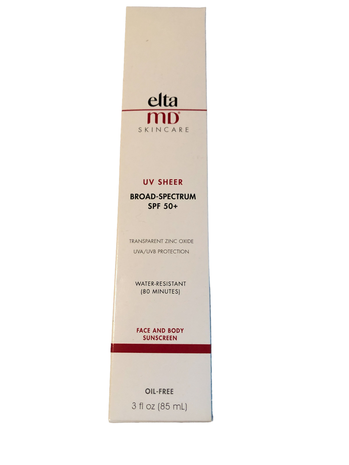 EltaMD UV Sheer SPF 50+ Mineral Sunscreen, 3.0 Oz