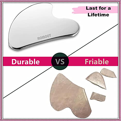 Stainless Steel Gua Sha Tool for Facial Care