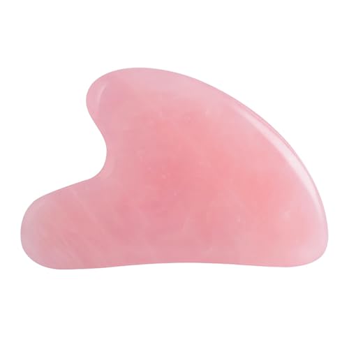 Pink Jade Gua Sha Massage Tool for Skin Care